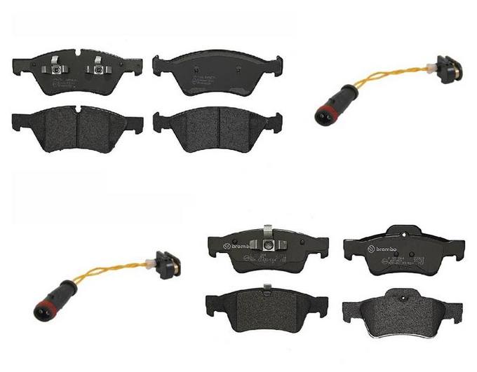 Brembo Brake Pads Kit -  Front and Rear (Low-Met)